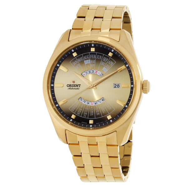 Orient Multi Year Calendar Automatic Champagne Dial Men's Watch