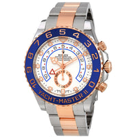 ROLEX  Yacht-Master II Chronograph Automatic White Dial Men's Steel and 18K Everose Gold Watch