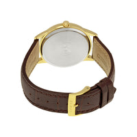 CITIZEN Men's Straps Eco-Drive Ivory White Dial Watch
