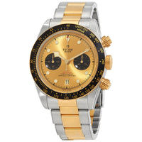 TUDOR  Black Bay Chronograph Automatic Chronometer Champagne Dial Men's Watch