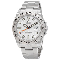 Rolex Explorer II GMT Automatic Chronometer White Dial Men's Watch