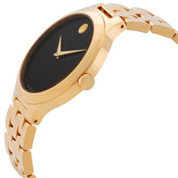 Movado Veturi Quartz Black Dial Men's Watch