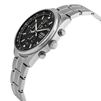 SEIKO Chronograph Quartz Black Dial Men's Watch