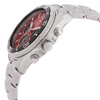 Orient Sports Solar Powered Chronograph Red Dial Men's Watch