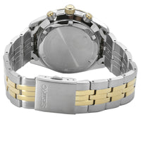 SEIKO Chronograph Quartz Black Dial Men's Watch