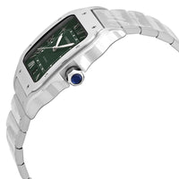 CARTIER  Santos De Large Model Automatic Green Dial Men's Watch