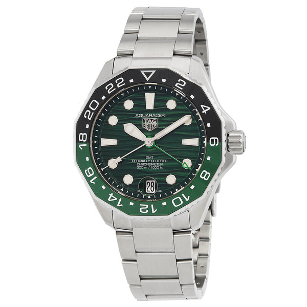 TAG HEUER Aquaracer Automatic Green Dial Men's Watch