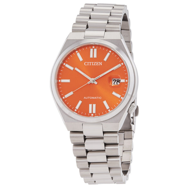 CITIZEN Tsuyosa Automatic Orange Dial Men's Watch