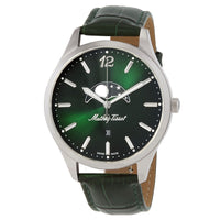 Mathey Tissot Edmond Moon Phase White Dial Men's Watch