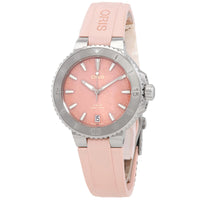 ORIS Aquis Date Automatic Pink Mother of Pearl Dial Unisex Watch