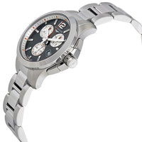 Longines Conquest Quartz Black Dial Men's Watch