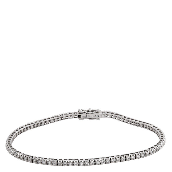 Veramore White Gold Diamond Bracelet, Size 19 cm
