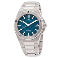 IWC Ingenieur Automatic 40 Aqua Dial Men's Watch