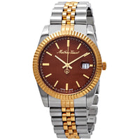 Mathey Tissot Rolly III Brown Dial Men's Watch