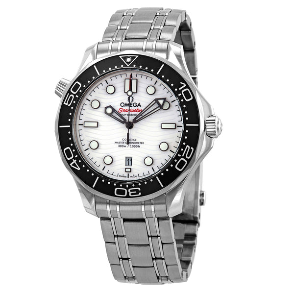 Omega Seamaster White Dial Men's Watch