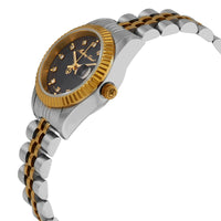 MATHEY-TISSOT Mathey II Quartz Crystal Black Dial Ladies Watch