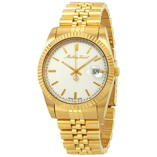 MATHEY-TISSOT Mathey III Quartz White Dial Men's Watch